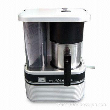 Aluminum 6 Cups Coffee Maker with 24V Voltage and 300W Power, CE Certified